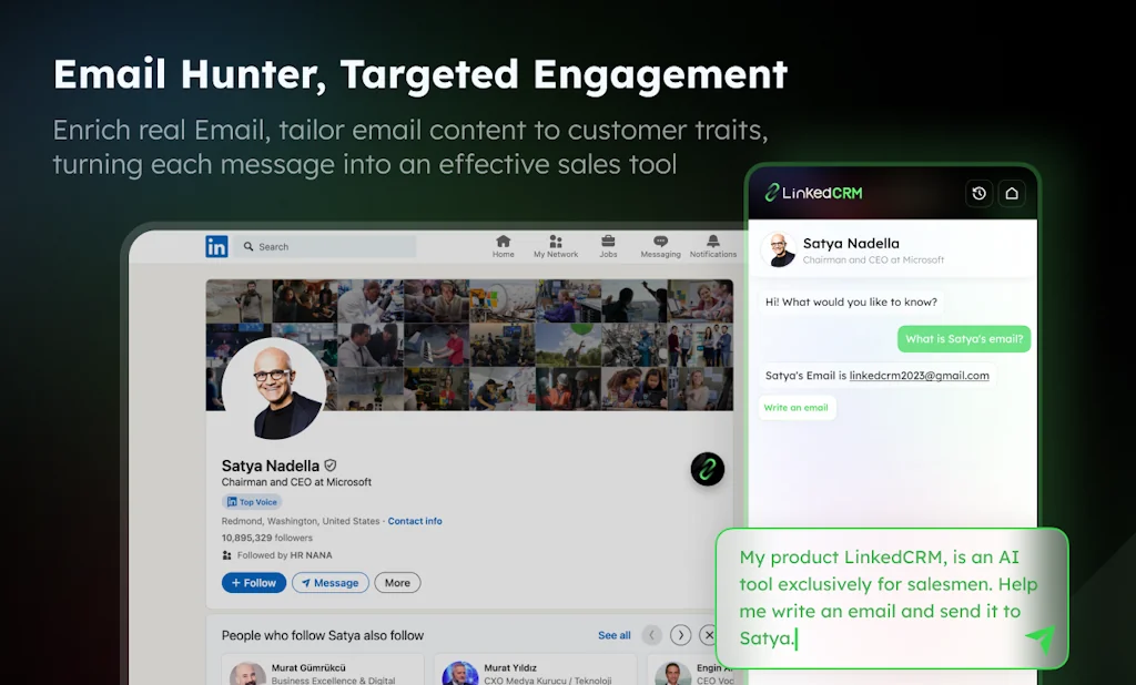 LinkedCRM AI screenshot 3 of 4