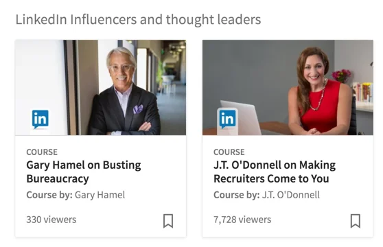 Linkedin Learning screenshot 2 of 4