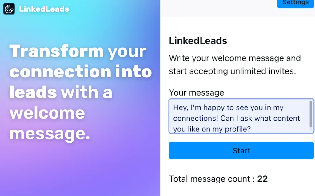LinkedLeads screenshot 2 of 6