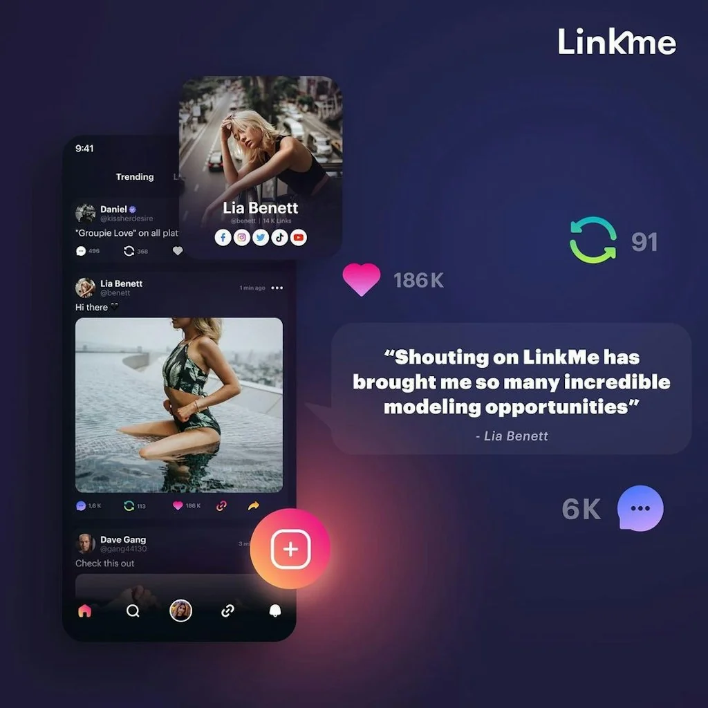 LinkMe | Link, Network, Shout! screenshot 4 of 4