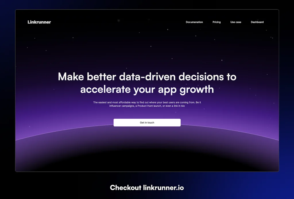 Linkrunner.io screenshot 4 of 5