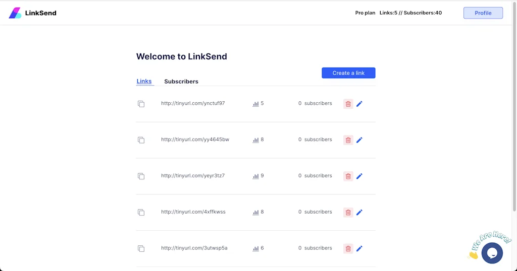 LinkSend.io screenshot 4 of 7