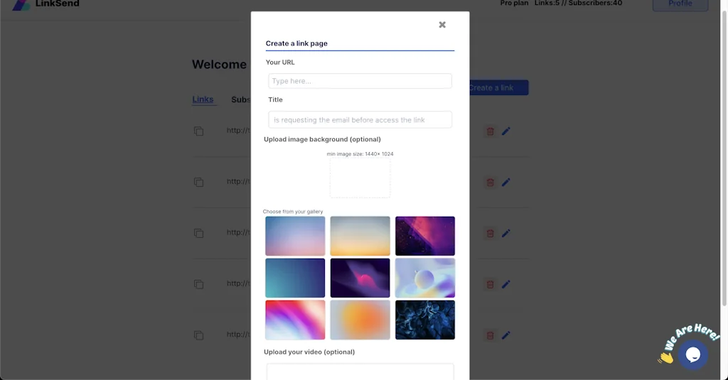LinkSend.io screenshot 5 of 7