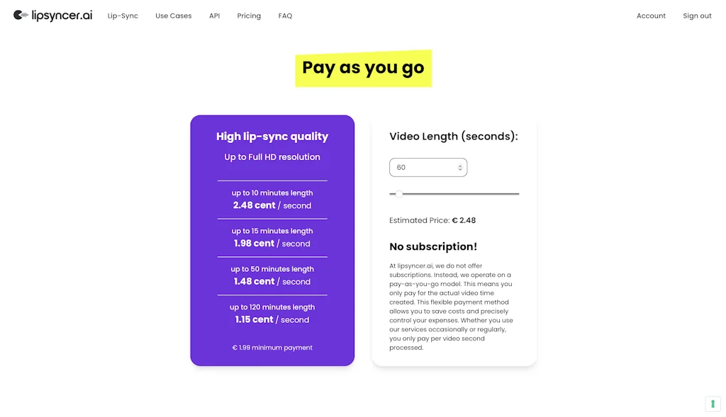 lipsyncer.ai screenshot 12 of 13