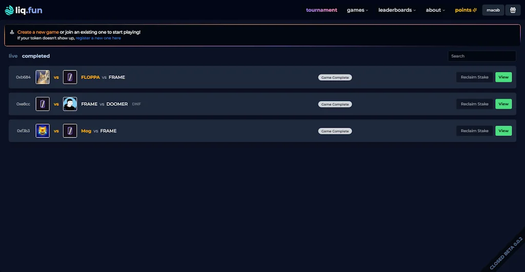 liq.fun screenshot 3 of 5