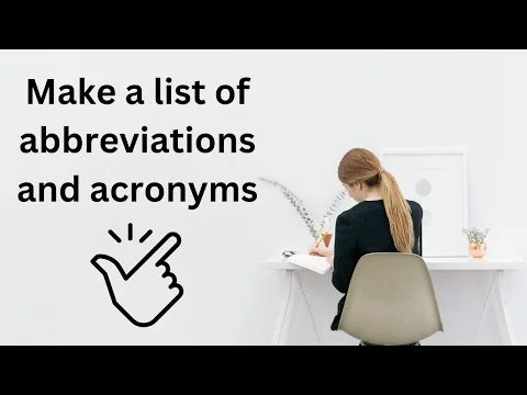 List of acronyms maker screenshot 1 of 3