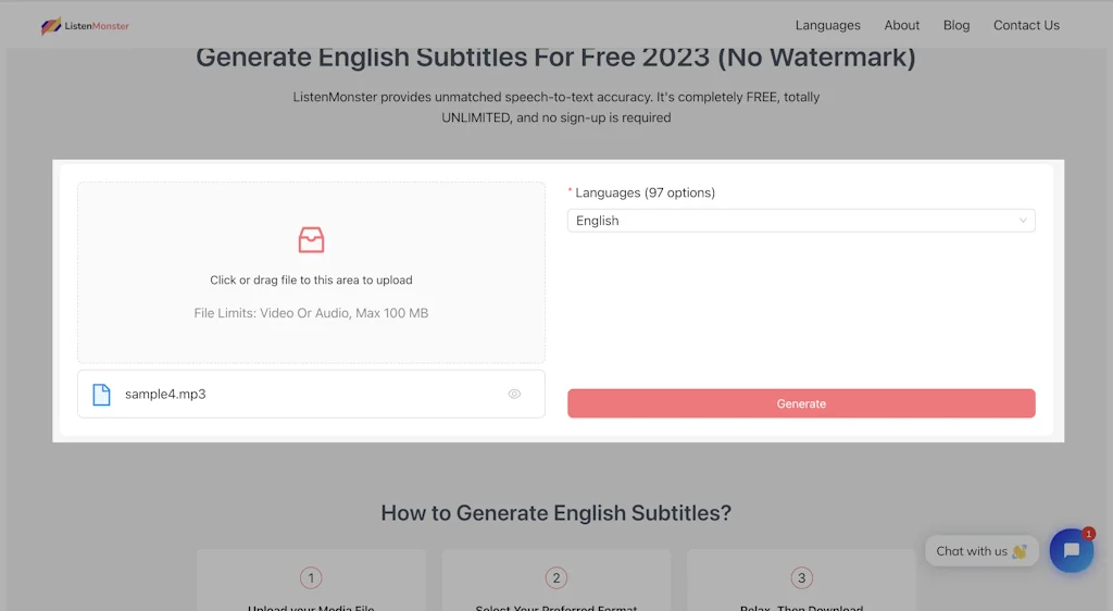 Listen Monster screenshot 3 of 5