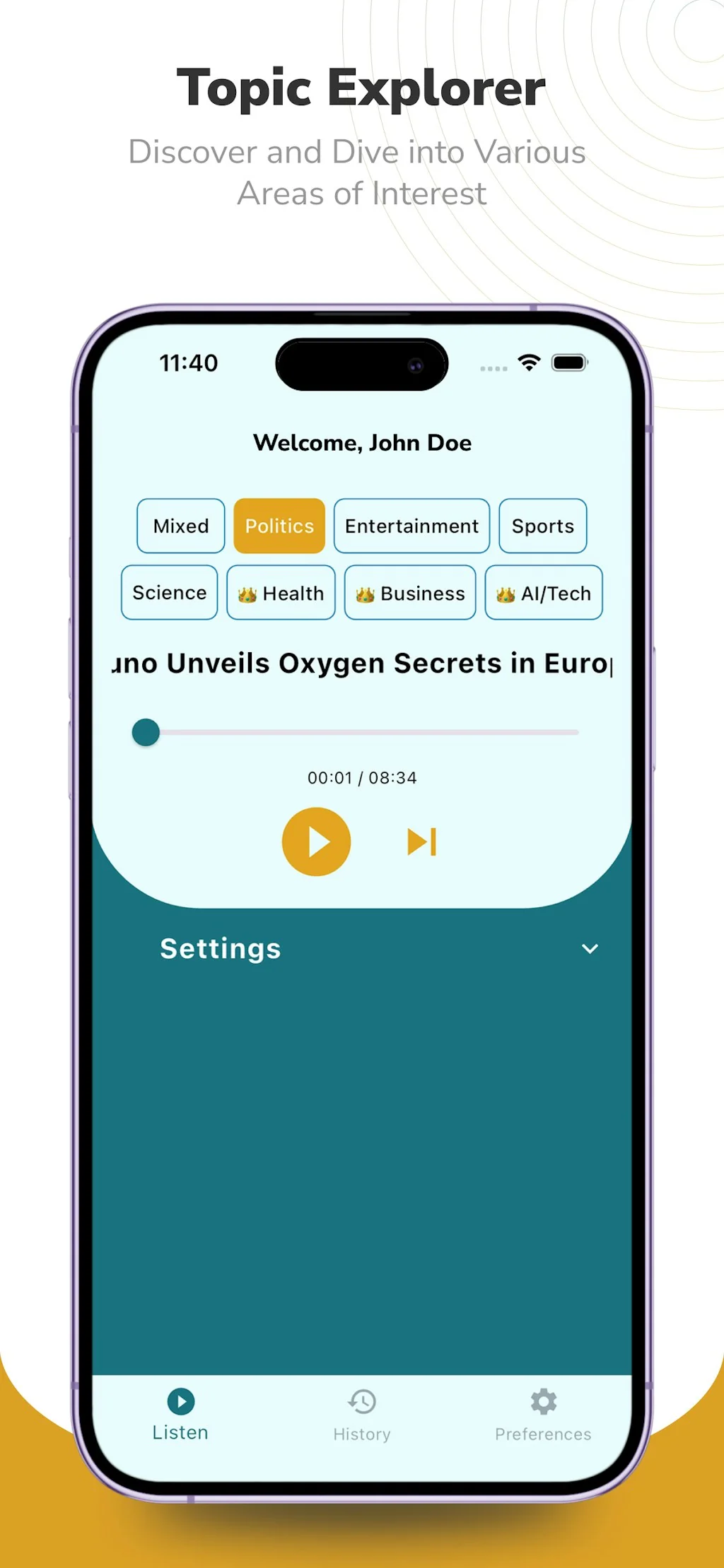 Listen2.AI screenshot 2 of 5