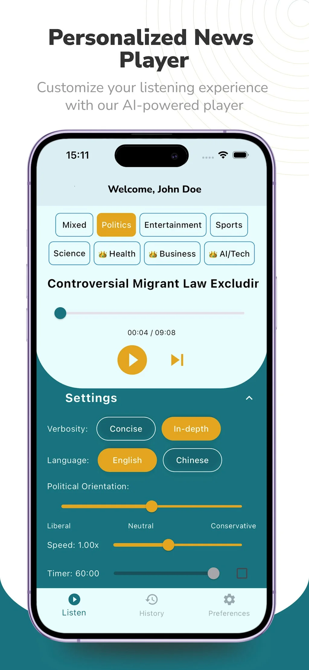 Listen2.AI screenshot 3 of 5