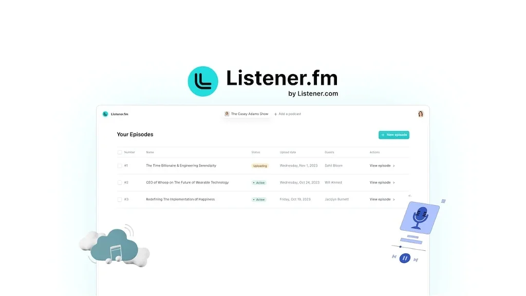 Listener.fm screenshot 1 of 4