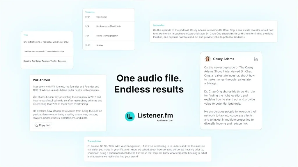 Listener.fm screenshot 4 of 4