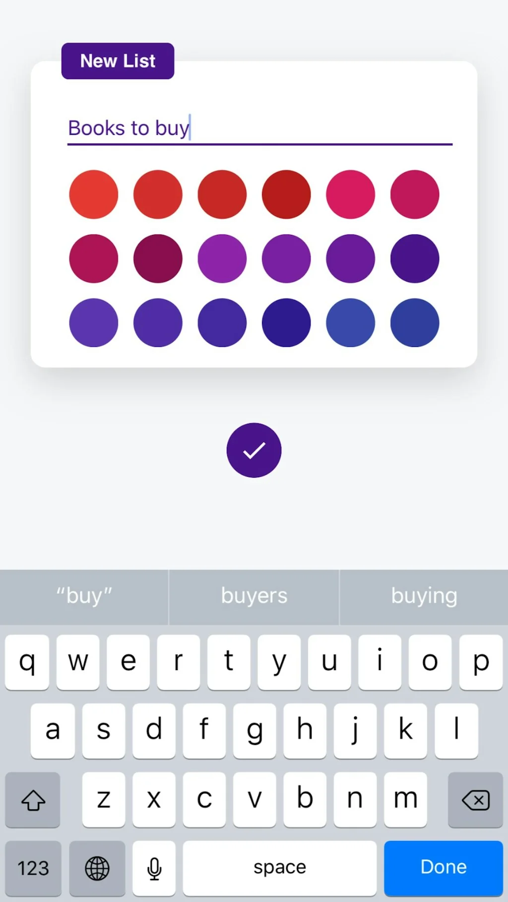 Listify screenshot 2 of 8