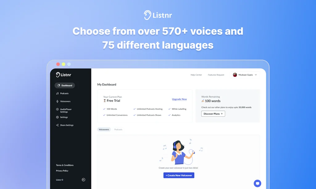 Listnr AI screenshot 2 of 4