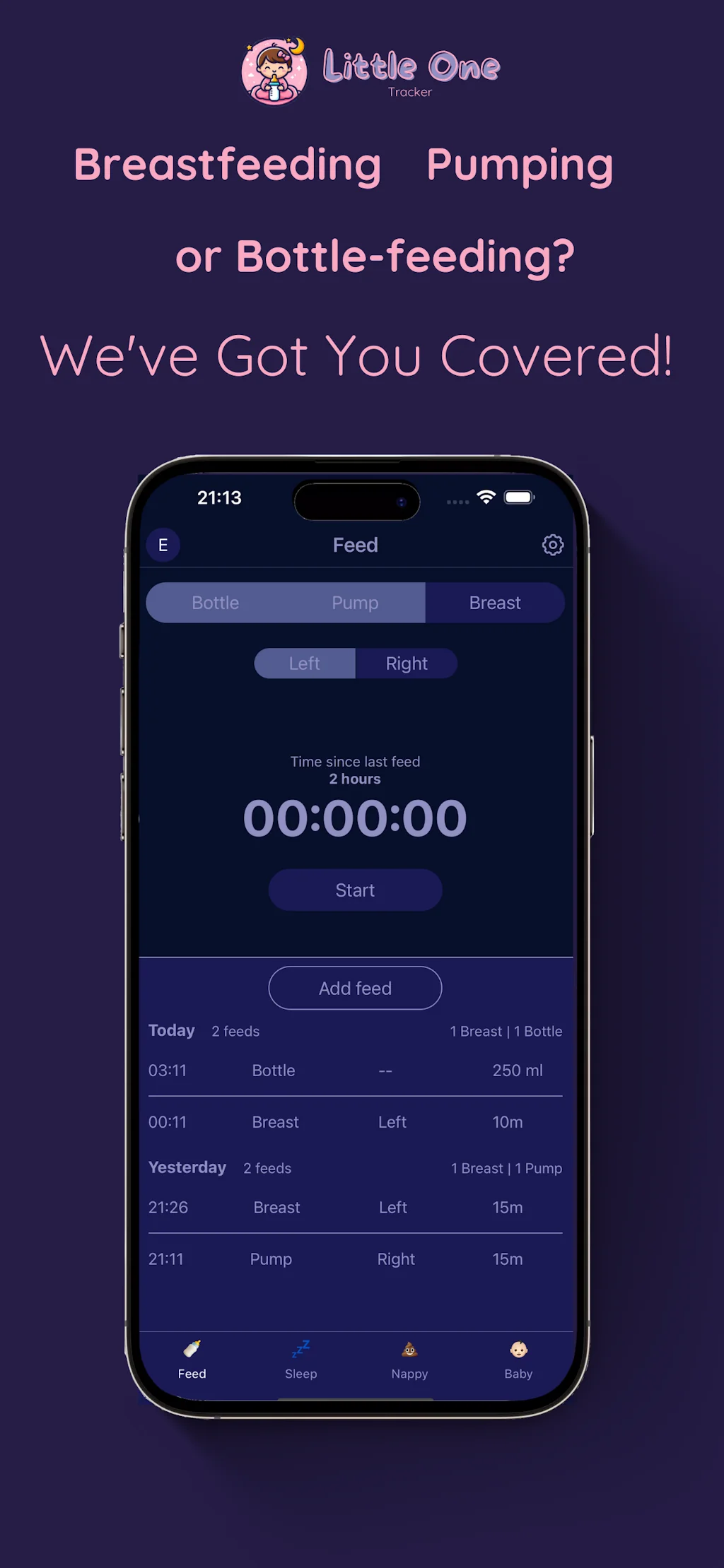 Little one tracker screenshot 3 of 6