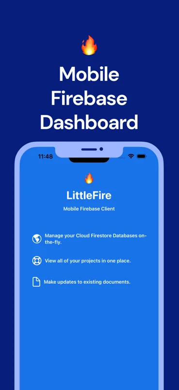 LittleFire - Cloud Firestore for iOS screenshot 1 of 4