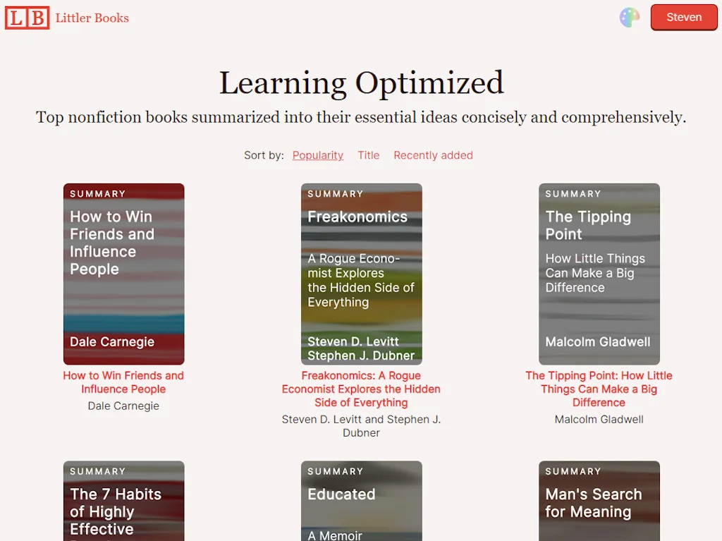 Littler Books screenshot 1 of 3