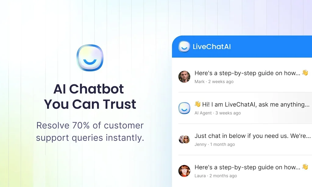 LiveChatAI screenshot 2 of 5