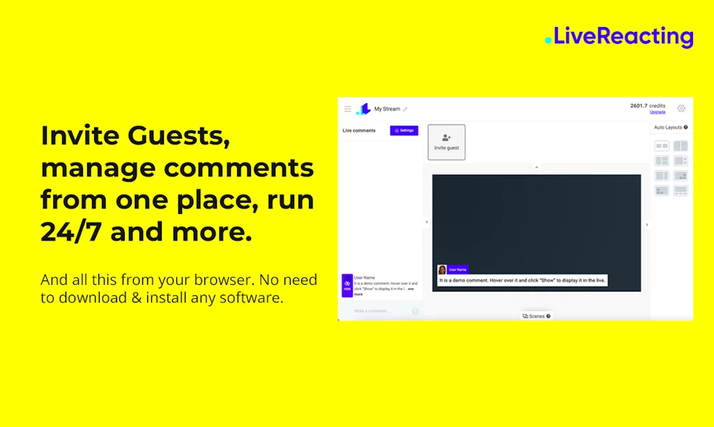 LiveReacting screenshot 2 of 3