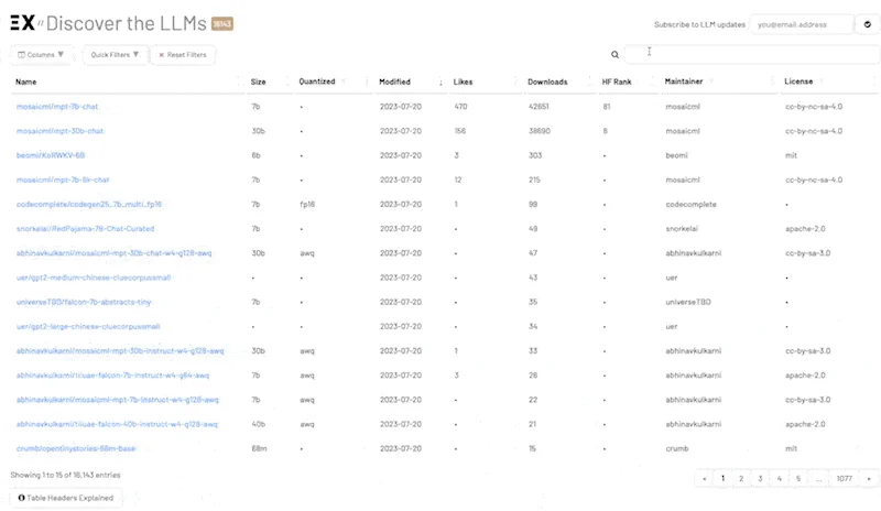 LLM Explorer screenshot 3 of 4