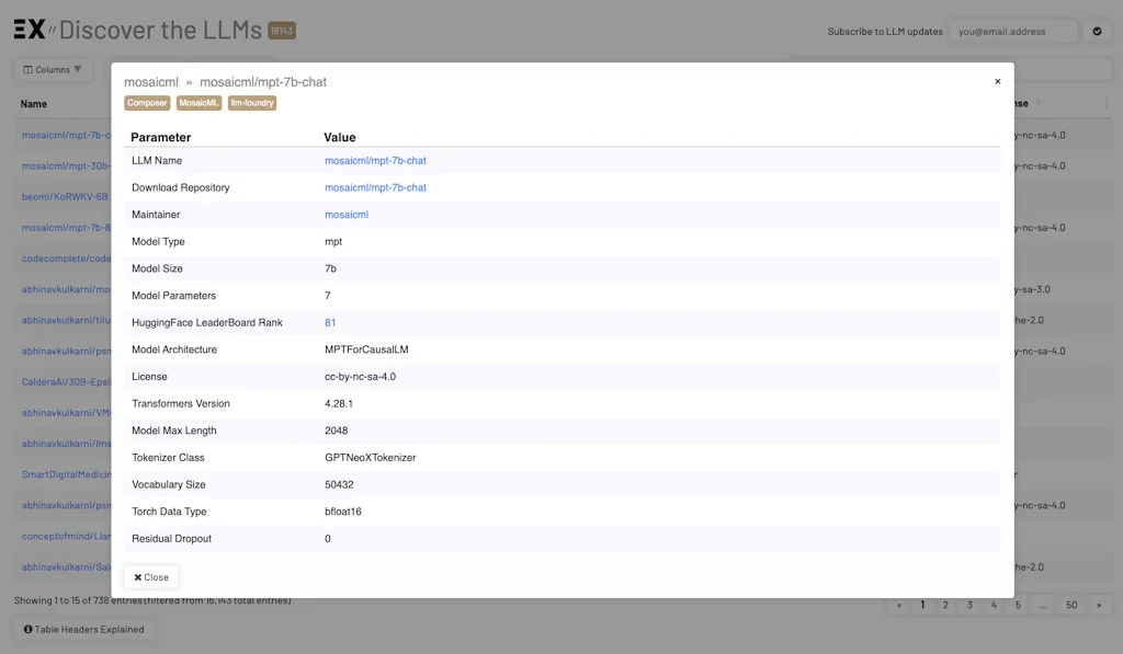 LLM Explorer screenshot 4 of 4
