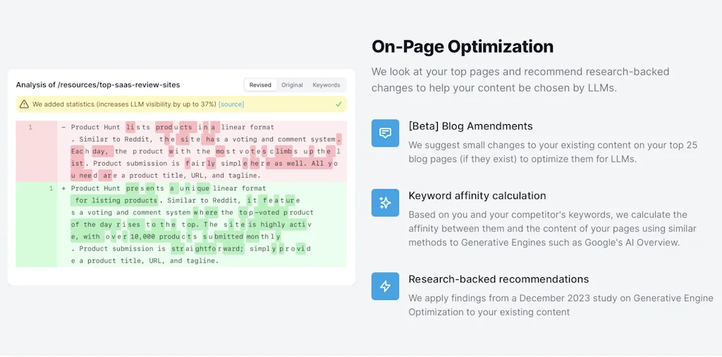 LLM Optimize screenshot 2 of 4