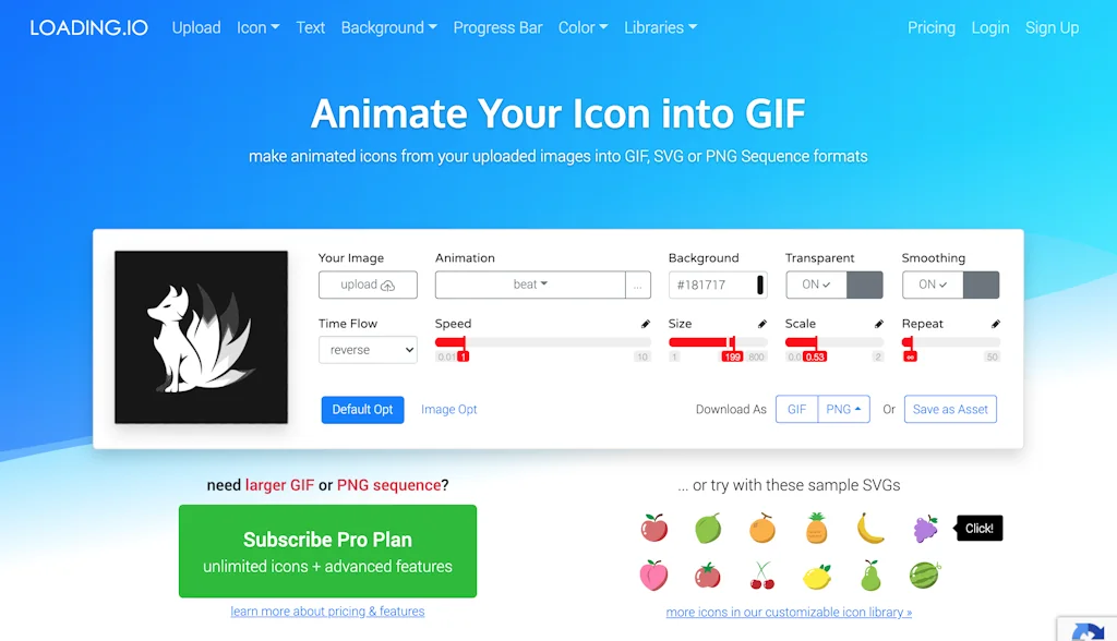 Loading.io screenshot 3 of 4