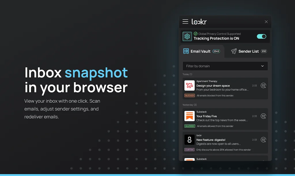 lockrMail screenshot 2 of 3