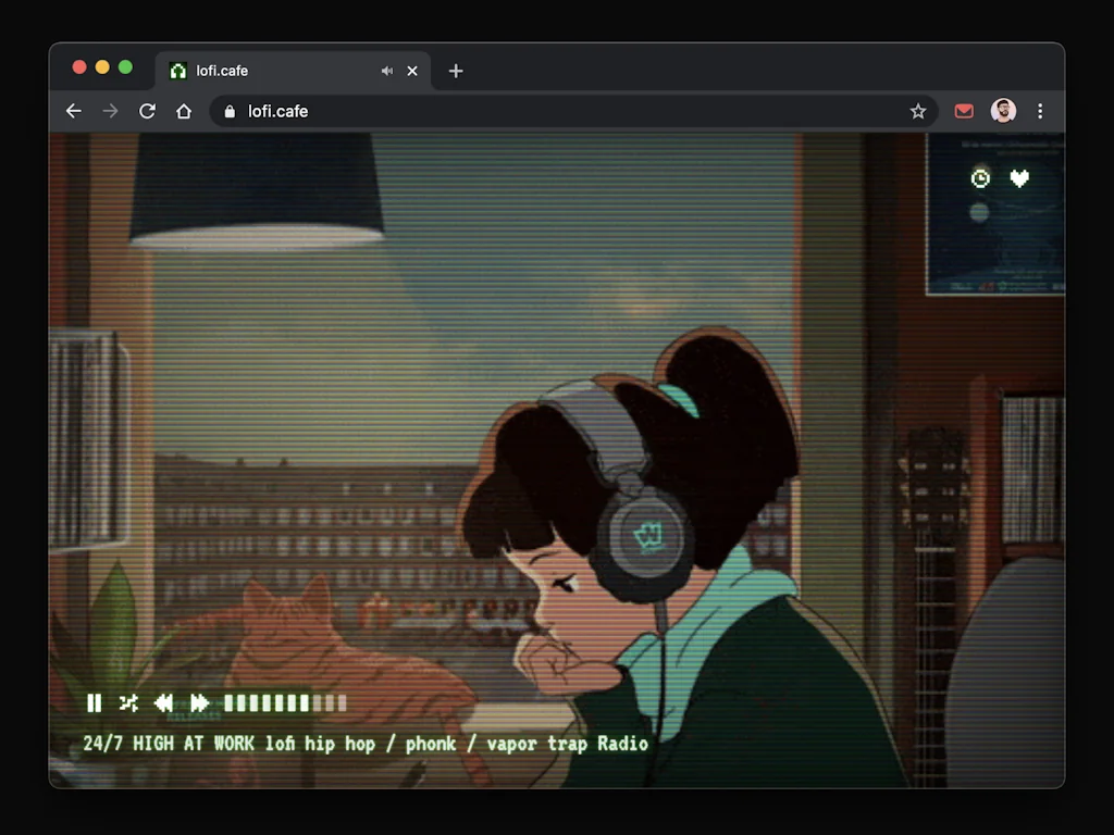lofi.cafe screenshot 3 of 3
