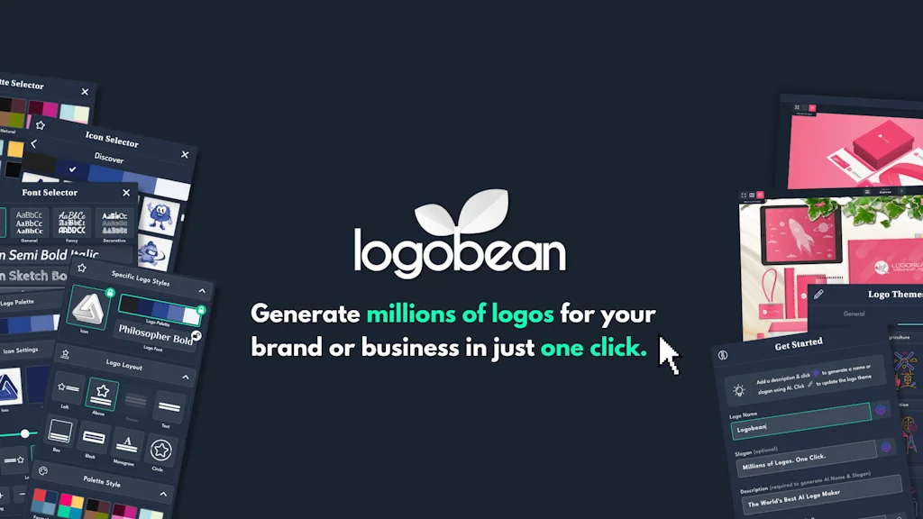 Logobean - The Best New Logo Maker screenshot 1 of 2