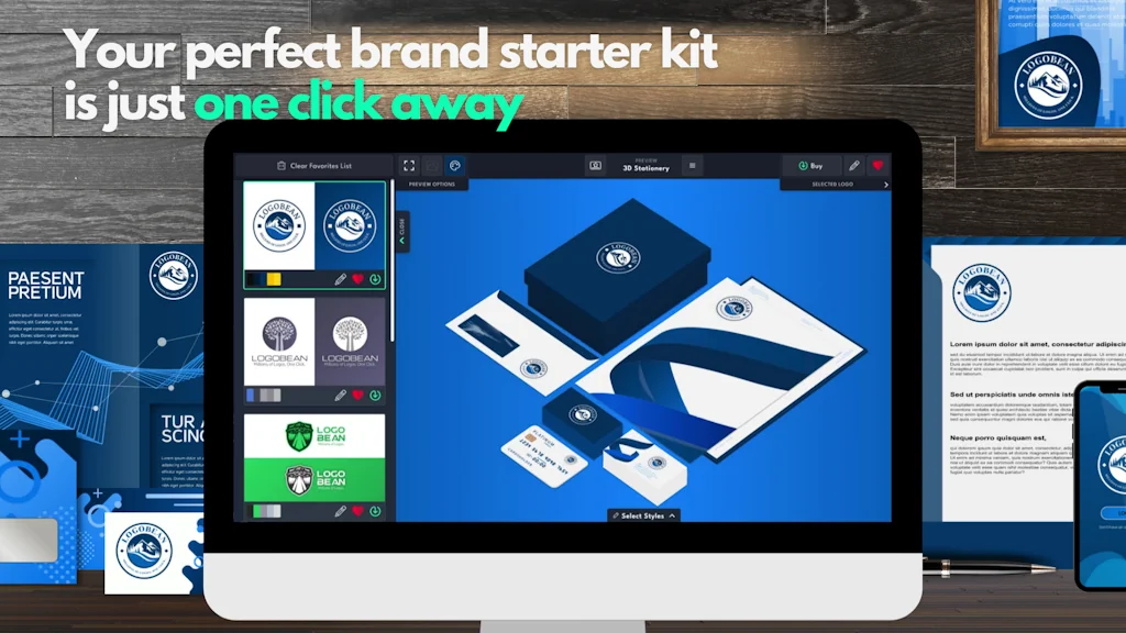 Logobean - The Best New Logo Maker screenshot 2 of 2