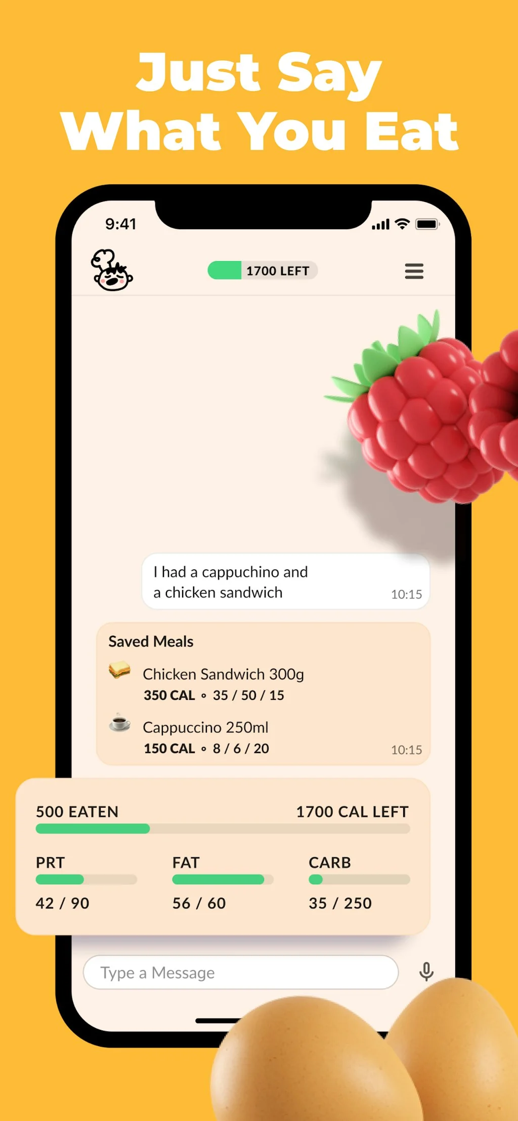 Lolo - AI Food Tracker screenshot 2 of 7