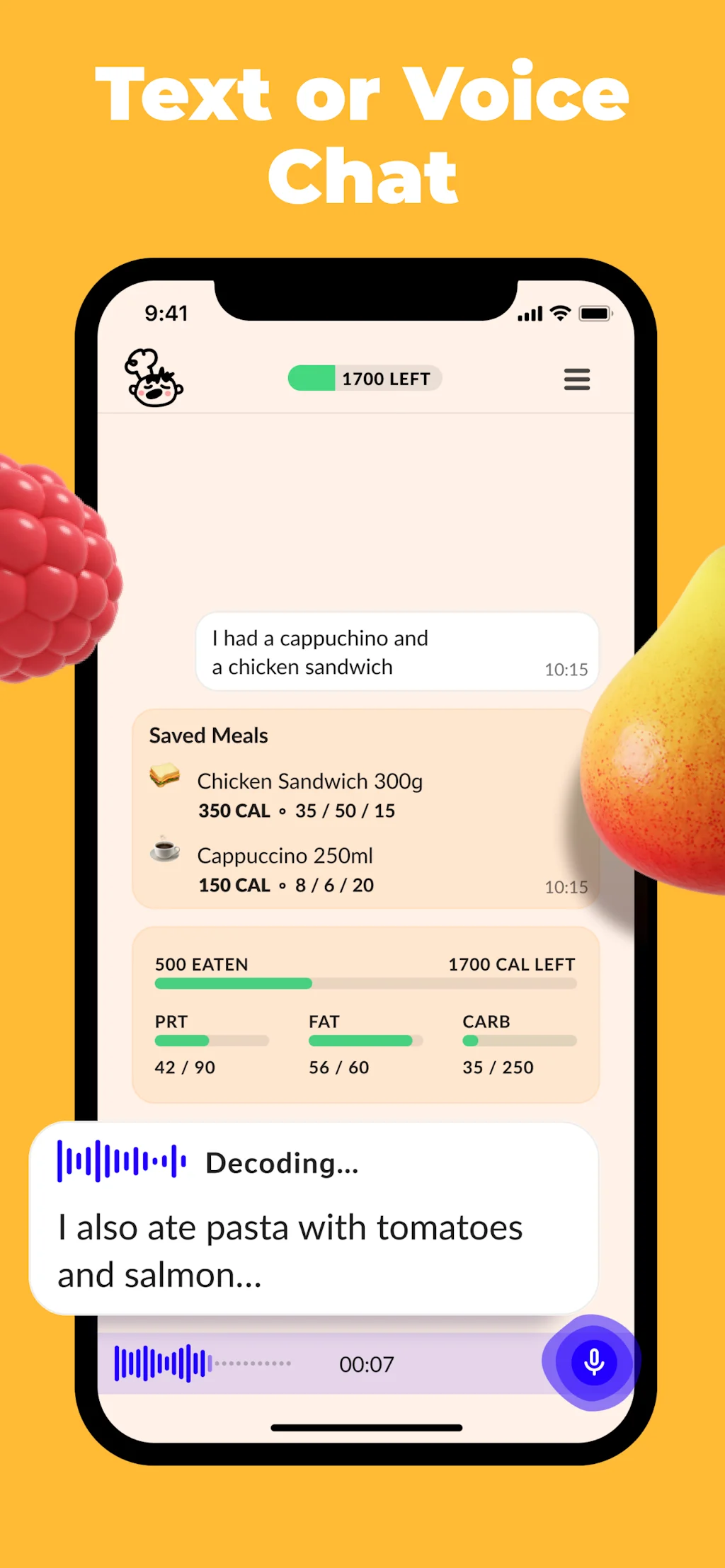Lolo - AI Food Tracker screenshot 3 of 7