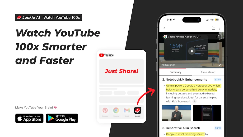 Lookie AI: Make YouTube Your Brain screenshot 4 of 5