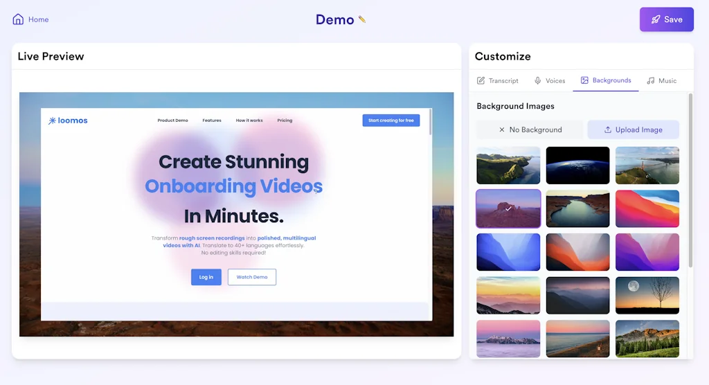 Loomos screenshot 2 of 6