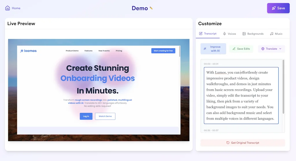 Loomos screenshot 3 of 6