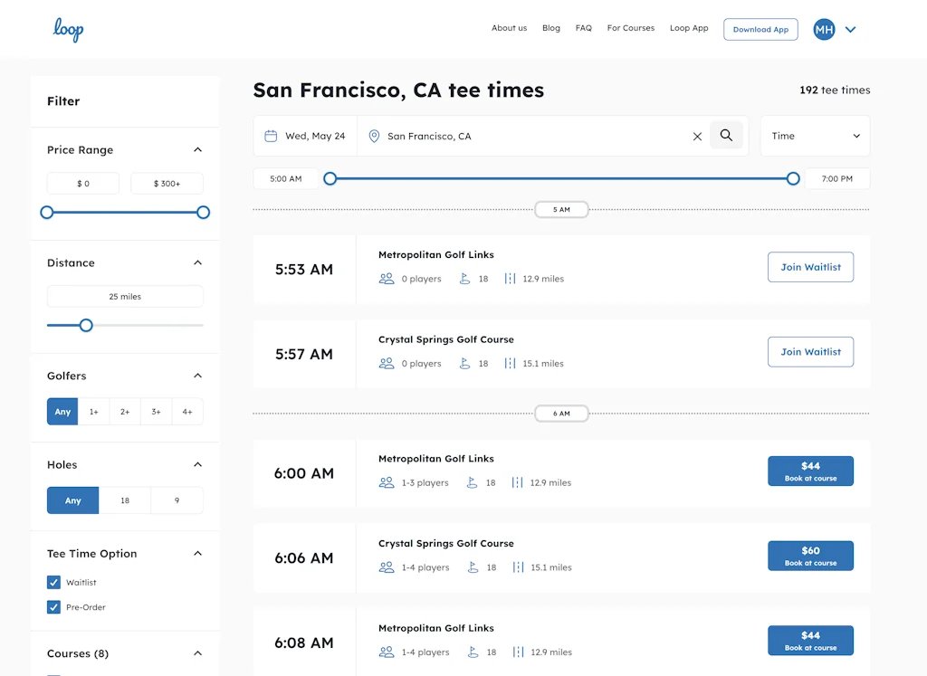 Loop Golf screenshot 2 of 3