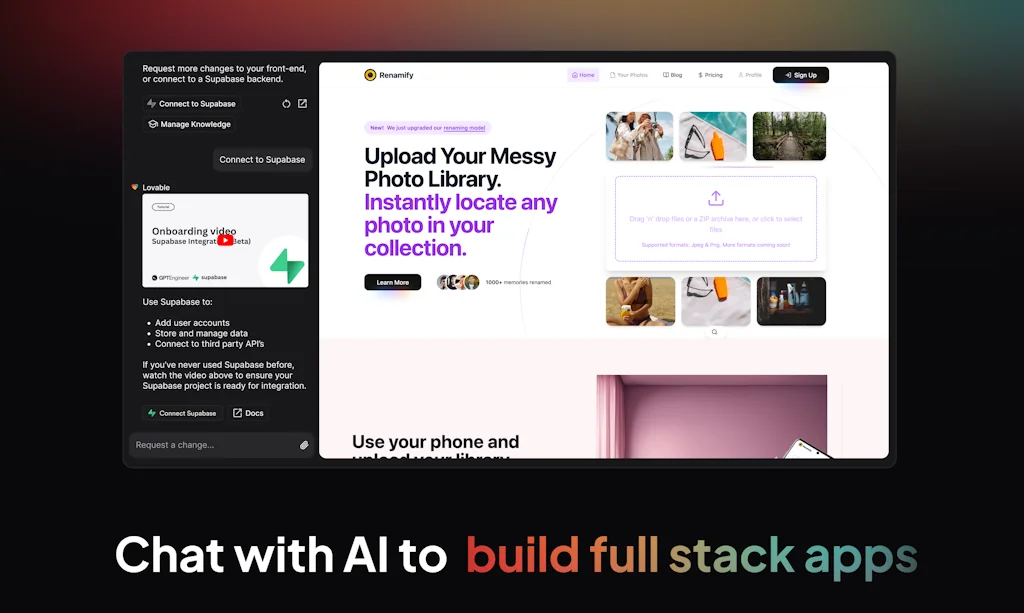 Lovable screenshot 1 of 3