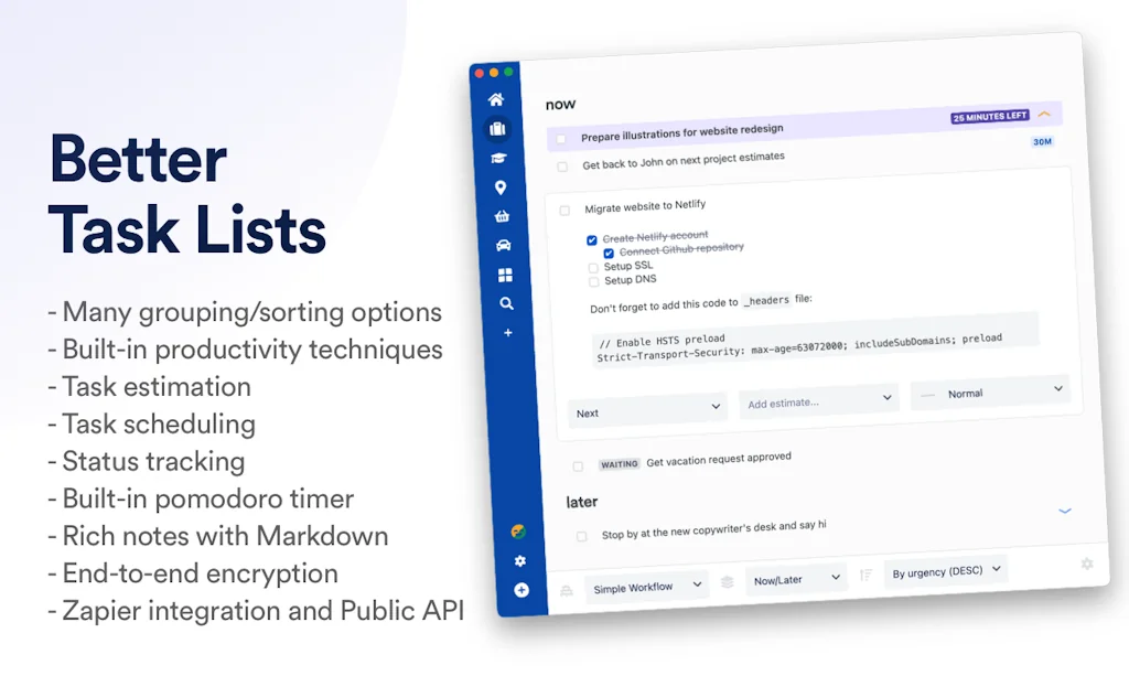 Lunatask screenshot 1 of 4