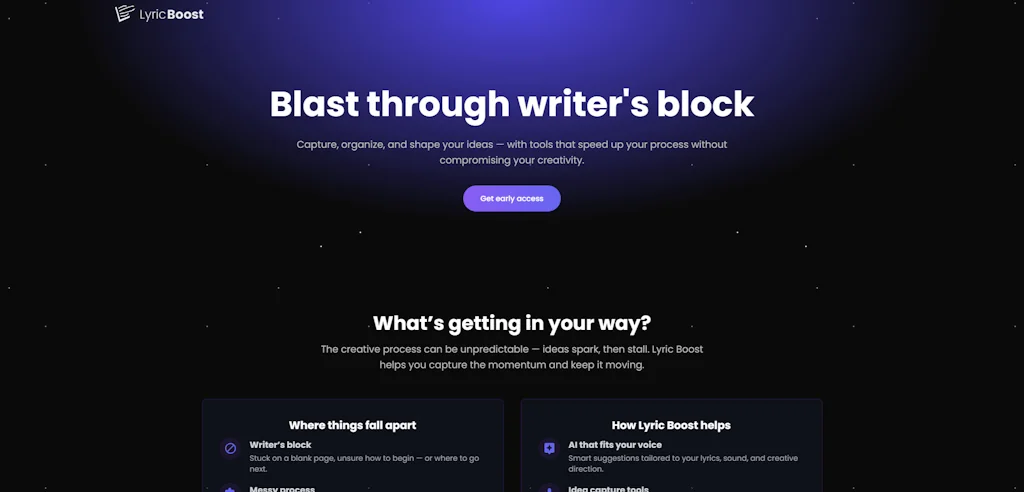 Lyric Boost screenshot 1 of 1