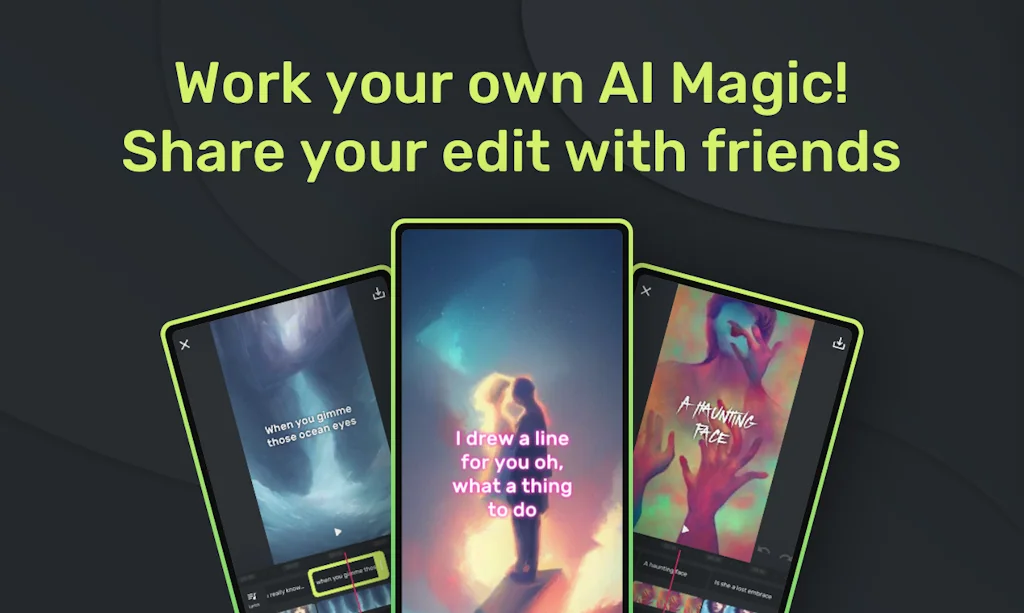 Lyricle AI Lyrics Video Maker screenshot 3 of 3