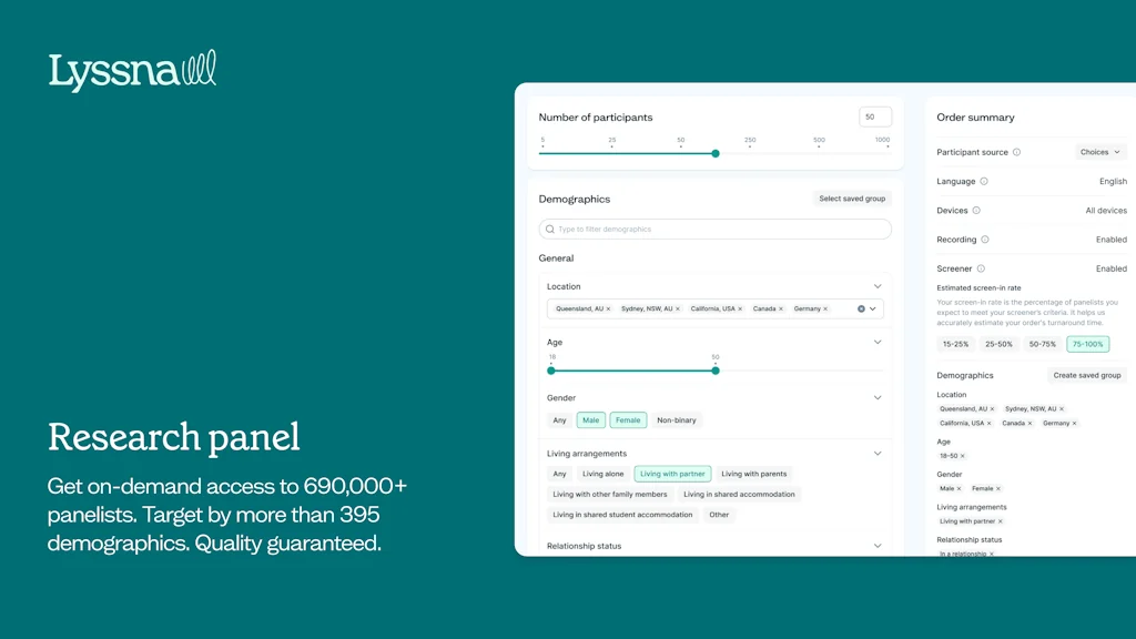 Lyssna screenshot 2 of 3