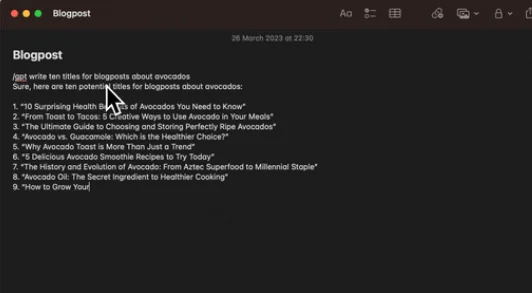 MacGPT screenshot 2 of 3