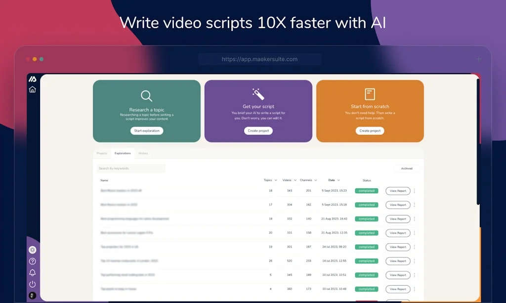 Maekersuite screenshot 1 of 3