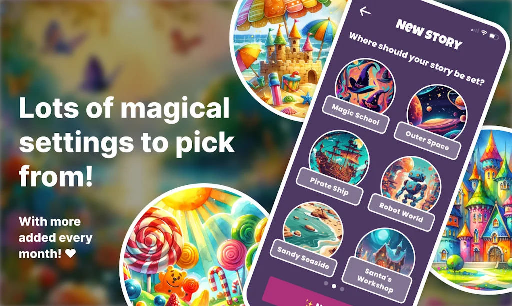 Magic Bookshelf - AI Stories screenshot 3 of 6