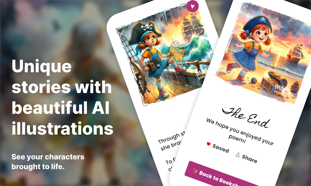 Magic Bookshelf - AI Stories screenshot 5 of 6