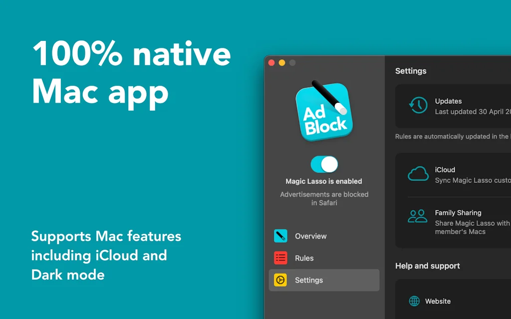 Magic Lasso Adblock screenshot 6 of 8