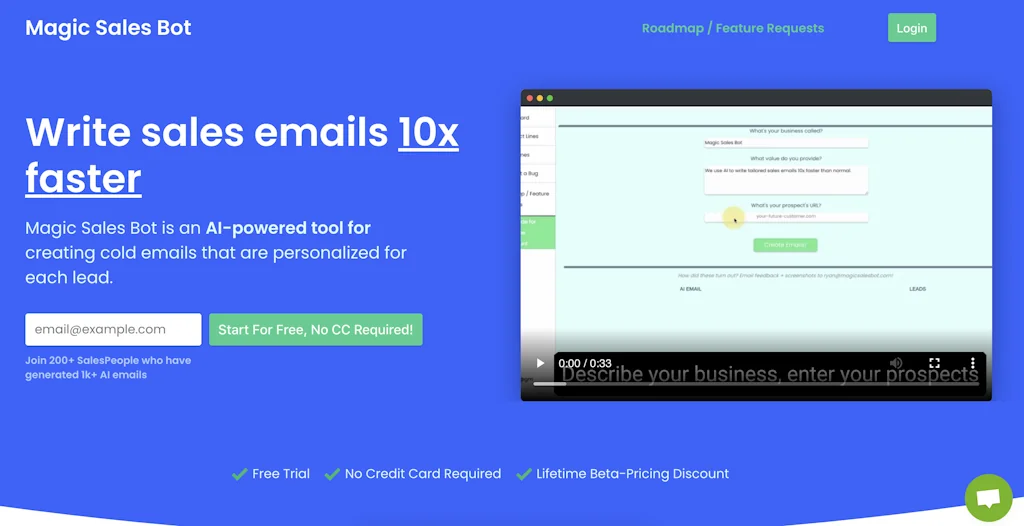 Magic Sales Bot screenshot 2 of 6