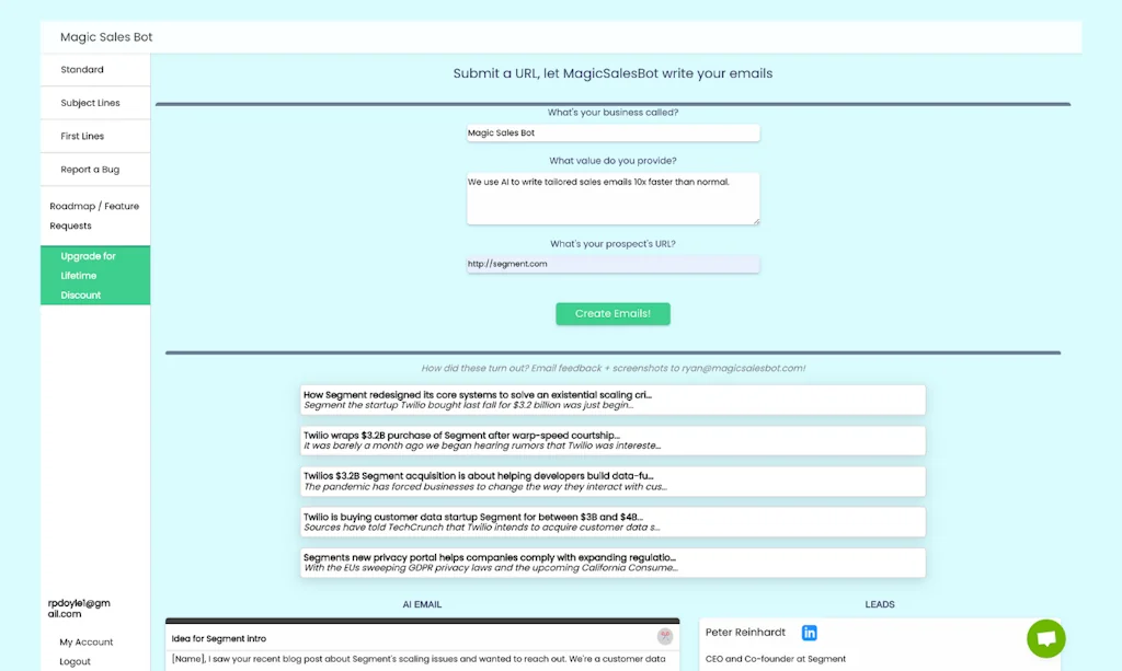 Magic Sales Bot screenshot 4 of 6
