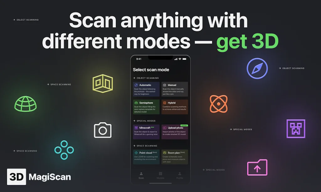 MagiScan AI 3D Scanner app screenshot 3 of 5