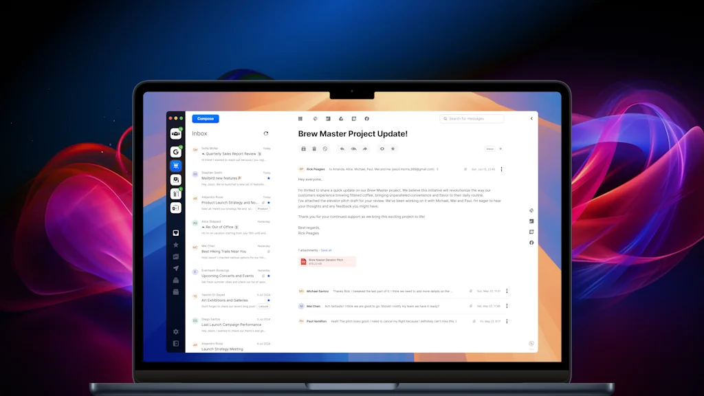 Mailbird screenshot 3 of 4